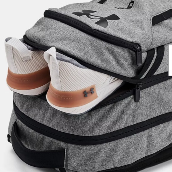 Under Armour Black and Gray Backpack - Picture 4 of 4